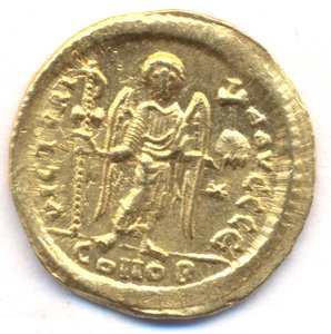 Солид 527-565 г.г. - Юстиниан 1 .