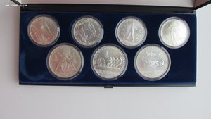 комплект Олимпиада-80 серия национальные виды спорта