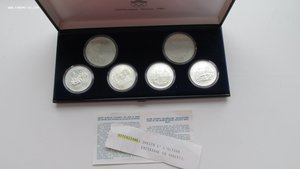 комплект Олимпиада-80 серия Эмблема и города