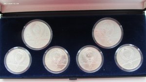 комплект Олимпиада-80 серия Эмблема и города