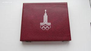 Комплект Олимпиада-80 28 монет UNC в коробке