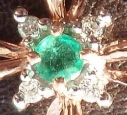 крестик Золото 585 пробы