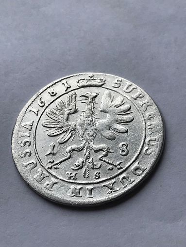 Орт 1681г. Пруссия