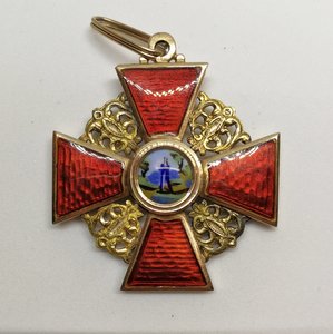 Анна, 3 степени, золото АК