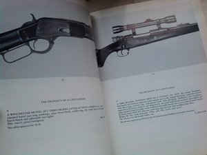 Каталог оружия аукциона Кристи 1993 год