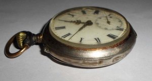 Часы карманные серебряные, призовые?