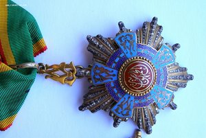 Египет. Ордена Республики I-II степ. I-II тип.Серебро-пробы