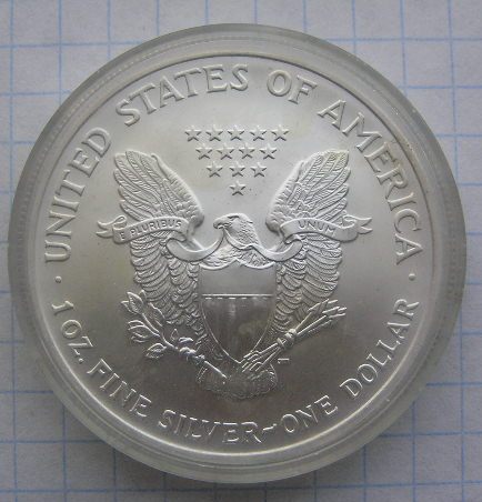 1 доллар США 2007 г. "Шагающая свобода" цветной