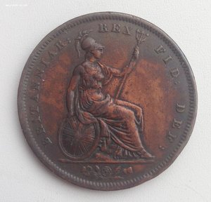 Великобритания Англия 1 пенни 1826