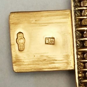 Браслет двухцветный 583пр