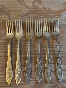 Набор ложек вилок ножей Серебро 925 дёшево!!!