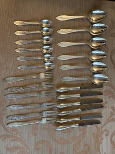 Набор ложек вилок ножей Серебро 925 дёшево!!!