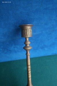 Подсвечник старинный бронза модерн