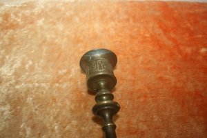 Подсвечник старинный бронза модерн