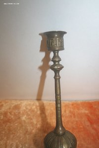 Подсвечник старинный бронза модерн