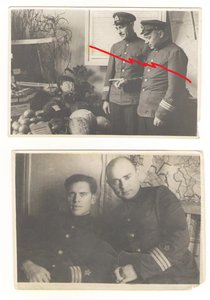Моряки, знаки различия до 43-го