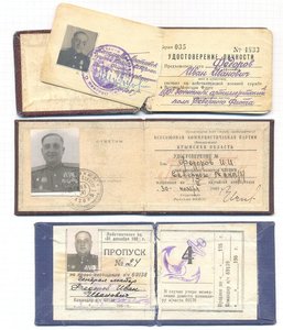 Ген.майор - Невский,3 БКЗ,КЗ Удост. личн. ВМФ ВОВ + 2 дока