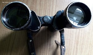 Бинокль Dienstglas 10x50 beh  с кофром на WW2