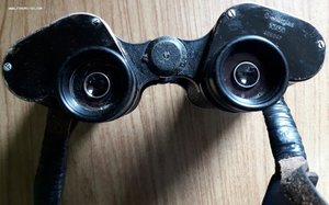 Бинокль Dienstglas 10x50 beh  с кофром на WW2