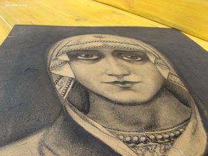 Художник -изограф ,Эмигрант Мельников ИИ, 2 картины