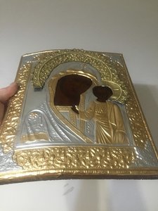 Икона Казанская Богородица, красивая!