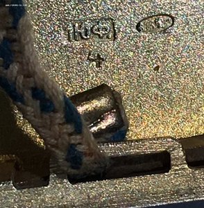 Портсигар 1ЮФ серебро 875 пр. Довоенный.