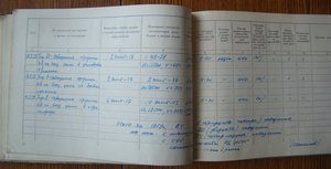 Книжка ШТУРМАНА (офицера наведения) кап.БОДРЯКОВА В.И. 1955г