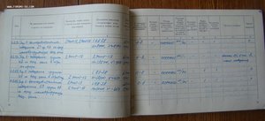 Книжка ШТУРМАНА (офицера наведения) кап.БОДРЯКОВА В.И. 1955г