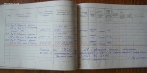 Книжка ШТУРМАНА (офицера наведения) кап.БОДРЯКОВА В.И. 1955г