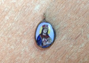 Финифть Умиление Пресвятой Богородицы