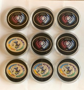 Остров НИУ  год дракона Серебро НЕДОРОГО