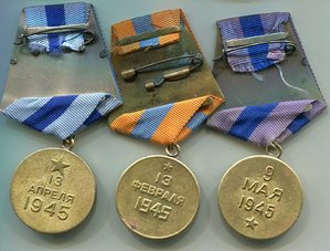 Ленинград, Сталинград, Вена, Прага, Будапешт, Берлин,Варшава