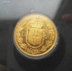20 лир 1882 Италия