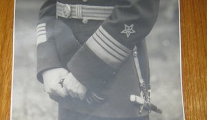 Адмирал Трибуц 1943 Авторское фото Уникальное 18.3Х38.4 см