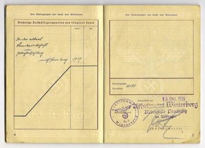 Трудовые книжки (arbeitsbuch) 2 шт.