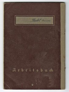 Трудовые книжки (arbeitsbuch) 2 шт.