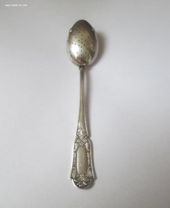 Ложка для заваривания чая. Серебро 875 проба. Клейма "Г32",