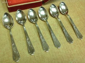 Подарочный набор Серебро 875 пробы из ГУМа в фирменной короб