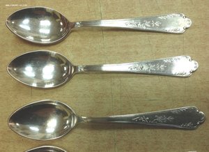 Подарочный набор Серебро 875 пробы из ГУМа в фирменной короб