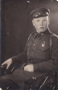 Курсант К.А.Ш. ("КШ). г.Киев. 1 марта 1936 года.