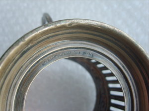 Подстаканник КРЕМЛЬ. Ручка  ГИРЛЯНДА(ЛЕНТА)Отличный.