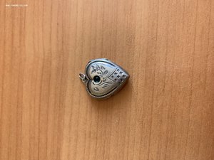Медальон сердце 875