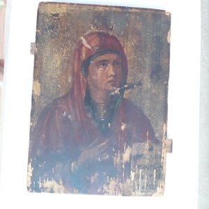 Икона.Пресвятая Богородица (из деисусного чина)...