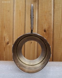 Довоенный подстаканник «охота на медведя» серебро 875.