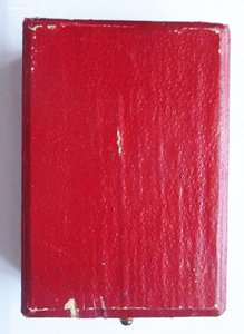 Коробка для знаков ордена Св. Анны 3-й степени