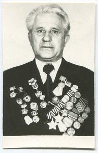 полный кавалер ордена Славы Петров А.А.
