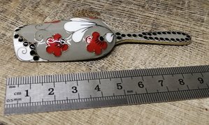 Совок для сахара 916 проба эмаль