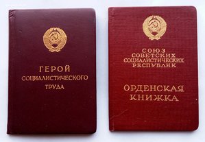 Комплект ГСТ Беликова С.Т. орд.Ленина,медаль Героя,документы