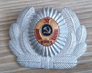 Кокарда, милиция, 1960-е годы (редкая)