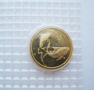 25 рублей Рыбы, 2003 год, 3,11 гр